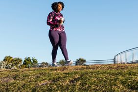How to Get More Out of Your Walks: woman walking outdoors