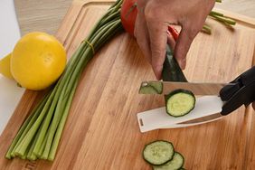 YD YD XINHUA Kitchen Food Cutter Chopper Clever Kitchen Knife with Cutting Board,